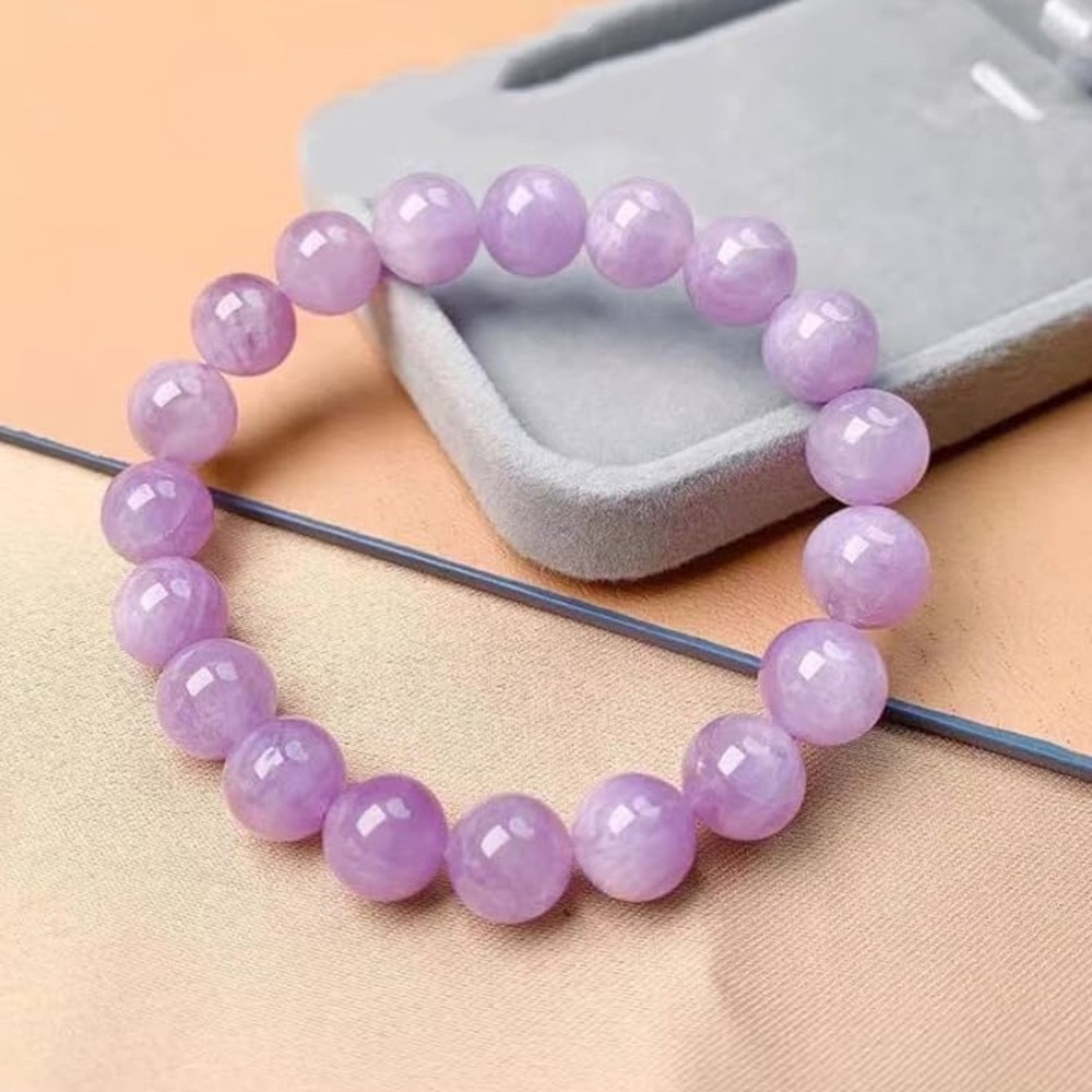 πNew Kunzite 8mm Healing Gemstone Bracelet - Picture 2 of 2
